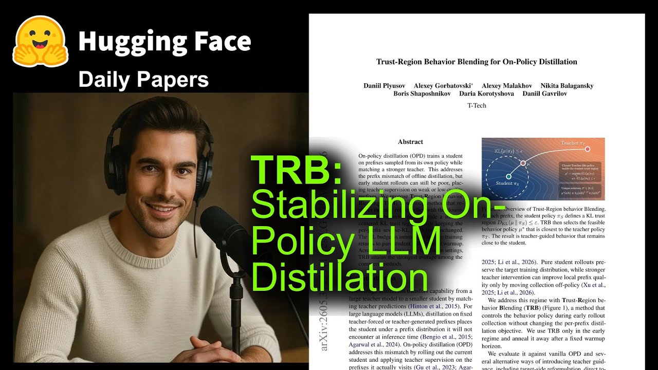 TRB: Stabilizing On-Policy LLM Distillation