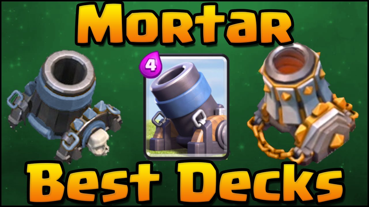 Clash Royale - Best Arena 6 & Arena 7+  Deck and Attack Strategy with the Mortar!