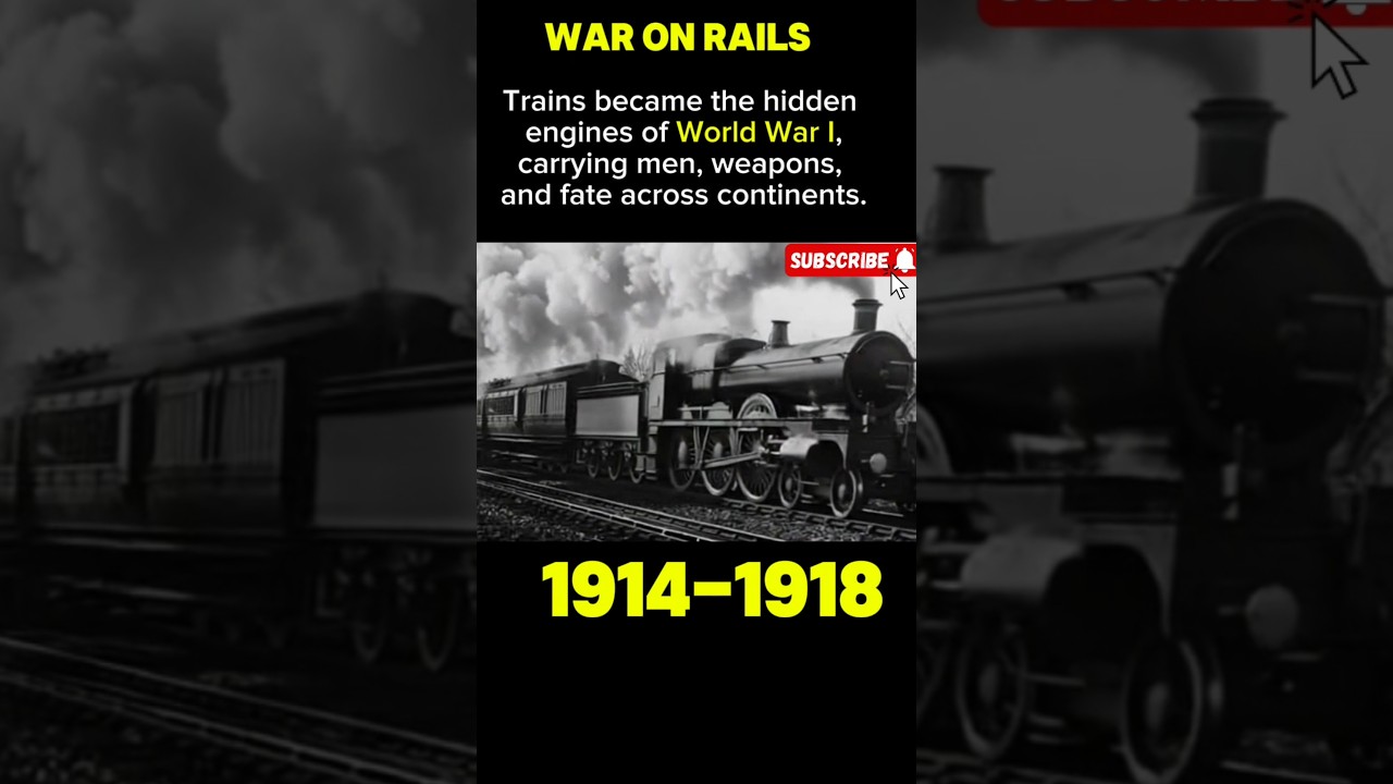 Engines of War | How Trains Fueled WWI&rsquo;s Global Battles (1914&ndash;1918)