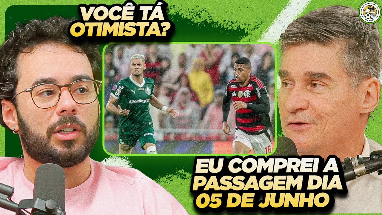 PIPERNO ESCALA PALMEIRAS IDEAL PRA FINAL DA LIBERTADORES