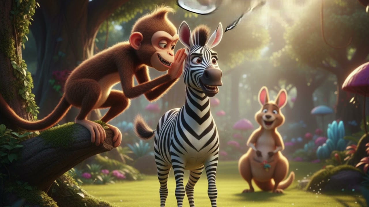 🦓Atut Dosti aur Jadui Sabak 🦘| #kahanikiduniya #kahaniyainhindi #bachonkidunya #storyforkids #story