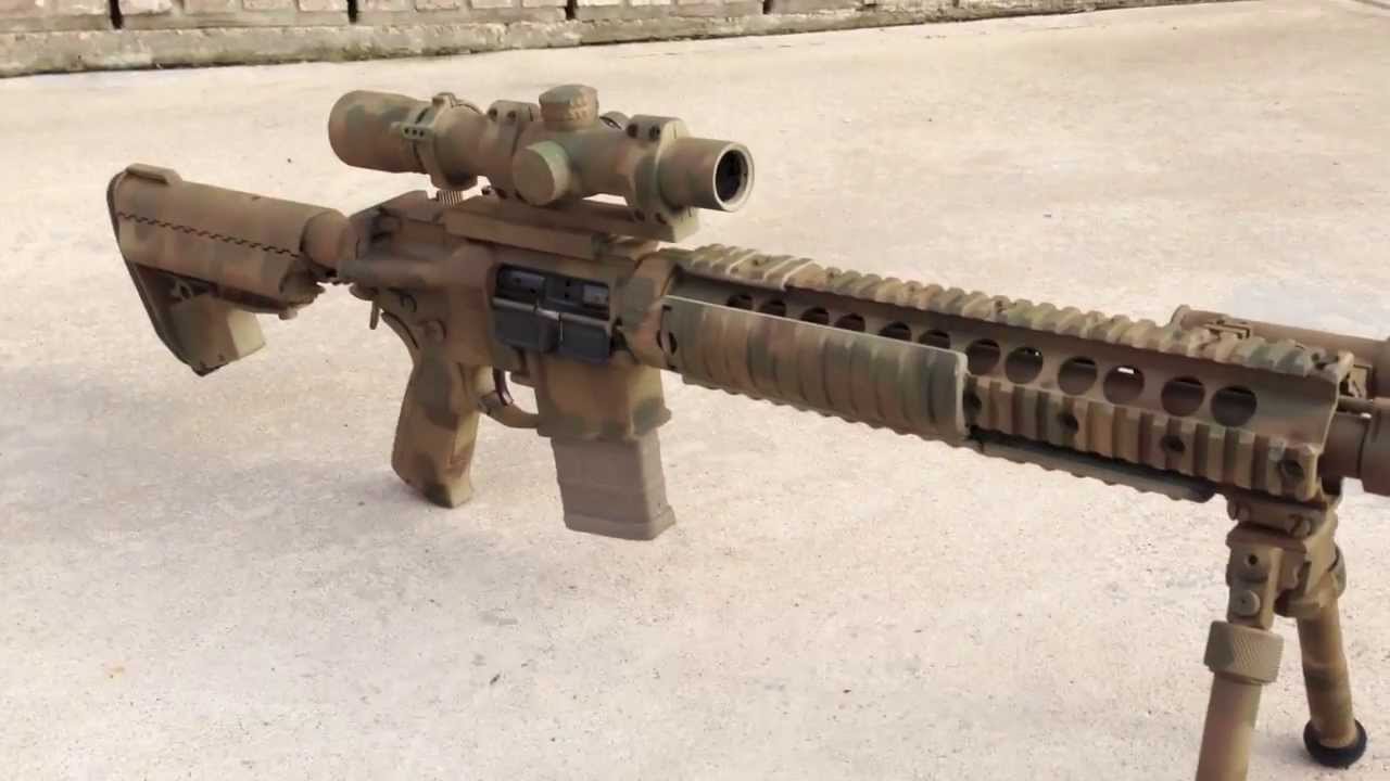 Painting Your AR15 Rifle