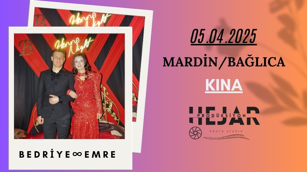 BEDRIYE EMRE KINA  05.04.2025 #hejarprodüksiyon