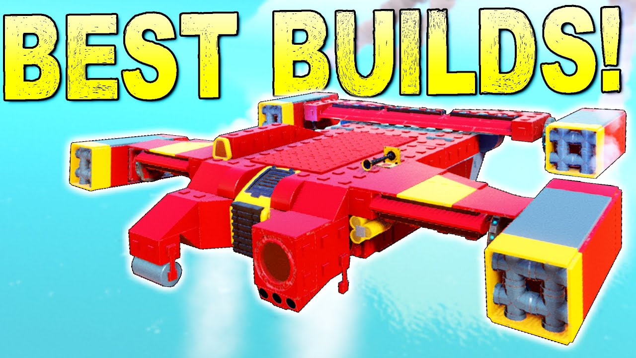Scrap Mechanic Ship Replica, Portals, and MORE! [BEST CREATIONS] - Trailmakers Gameplay