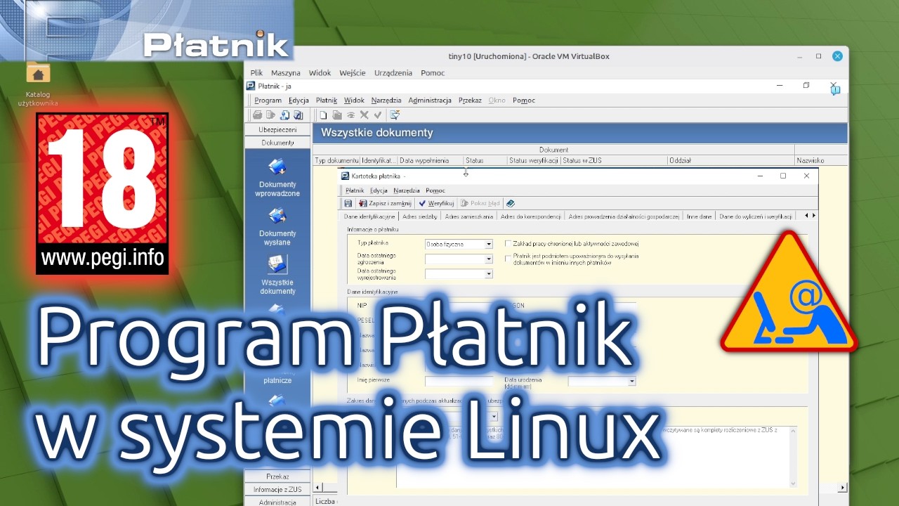 Program Płatnik w systemie Linux