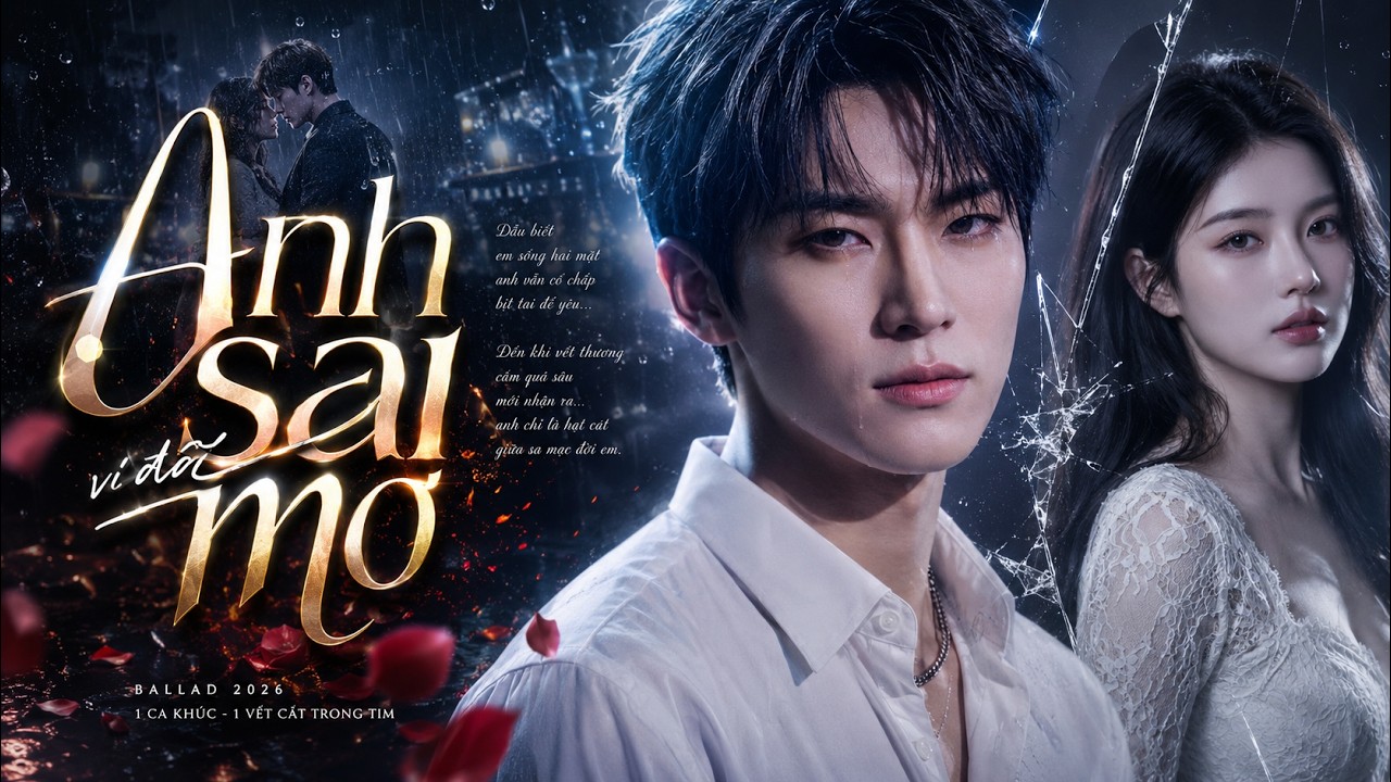 Anh sai vì đã mơ -Anh Tú-My Vân.Nhạc Ballad hay nhất
