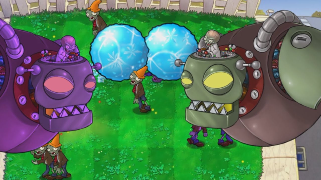 PVZ MOD 95 Version Zomboss vs Zomboss