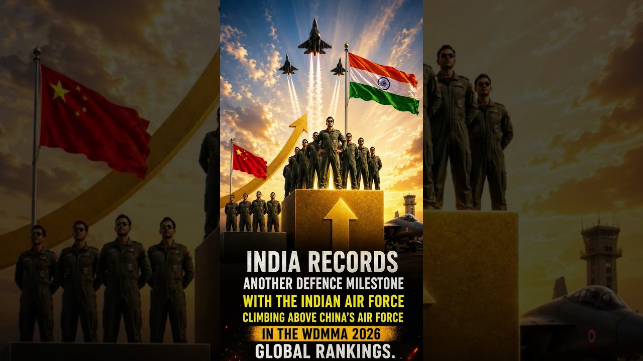 India Overtakes China in Air Force Ranking? 🇮🇳✈️ WDMMA 2026 Explained | Indian Air Force News