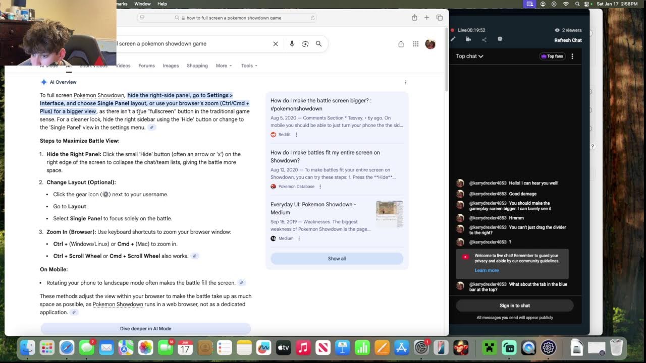 live battles on pokemon showdown