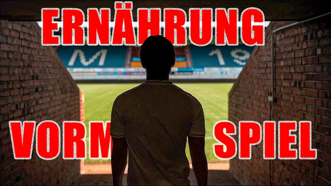 DAS SOLLTEN FUSSBALLER VOR EINEM SPIEL ESSEN