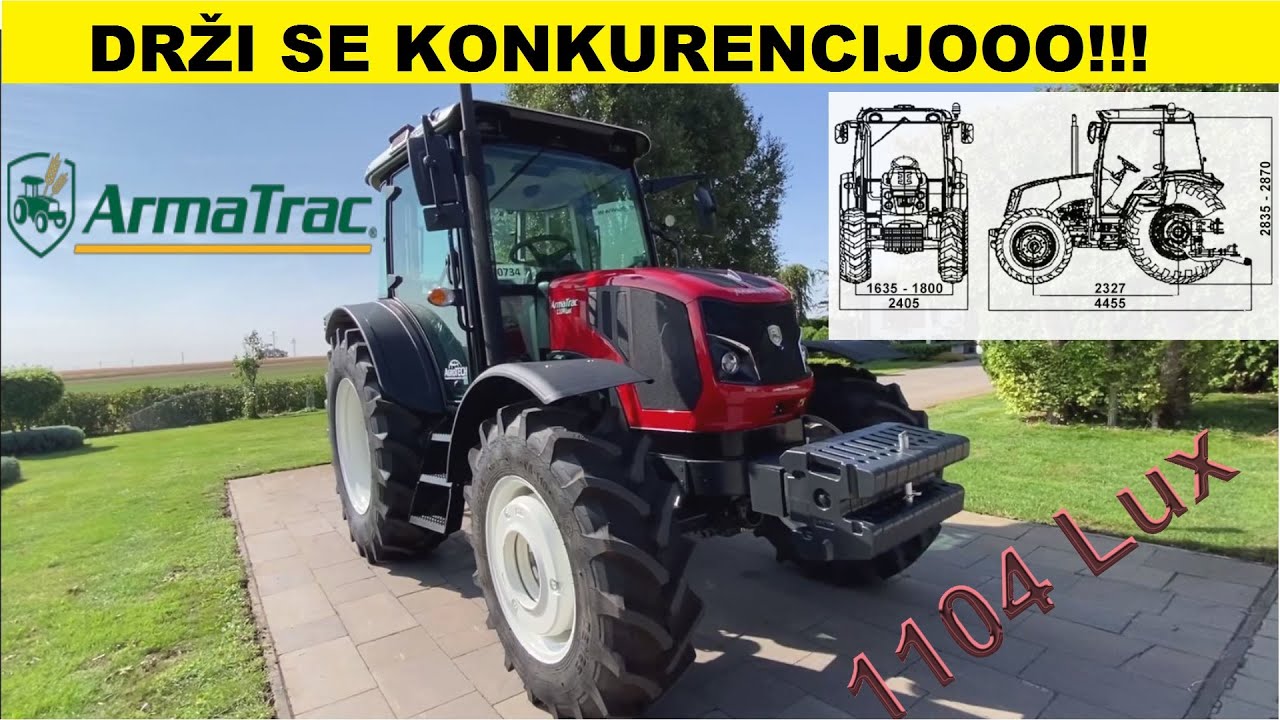 HD Agro predstavljanje: ArmaTrac 1104 Lux