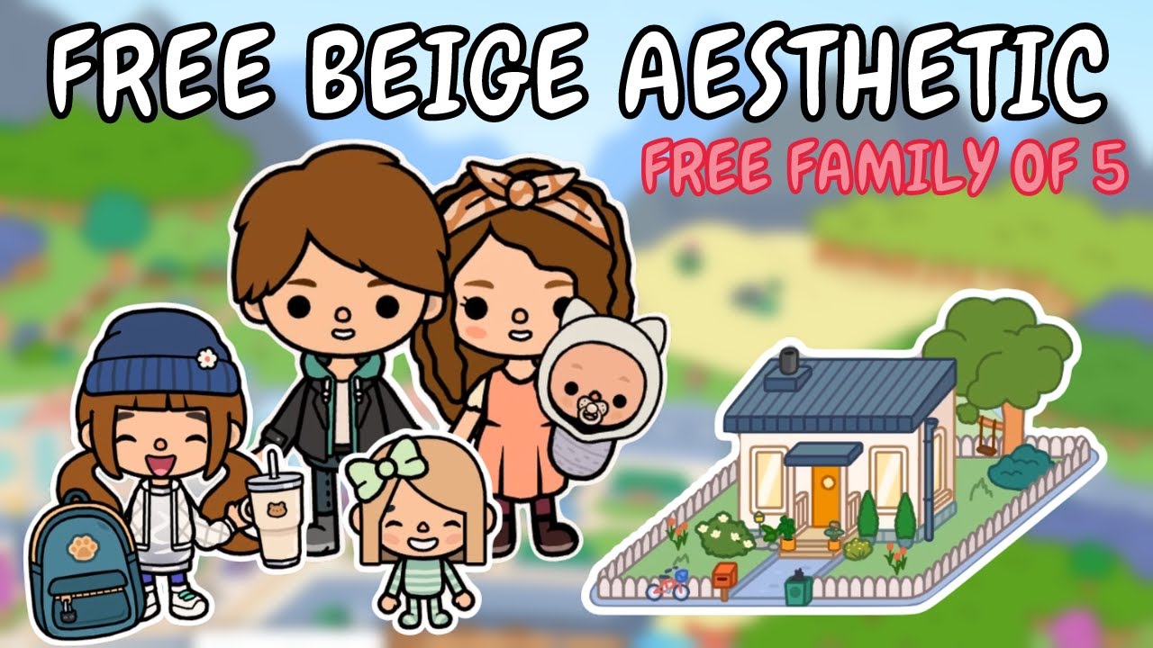 ✨ Бесплатно ✨ Вдохновлено бежевой эстетикой🪴🍼 Бесплатные идеи для дома Toca Boca 😍 TOCA GIRLZ
