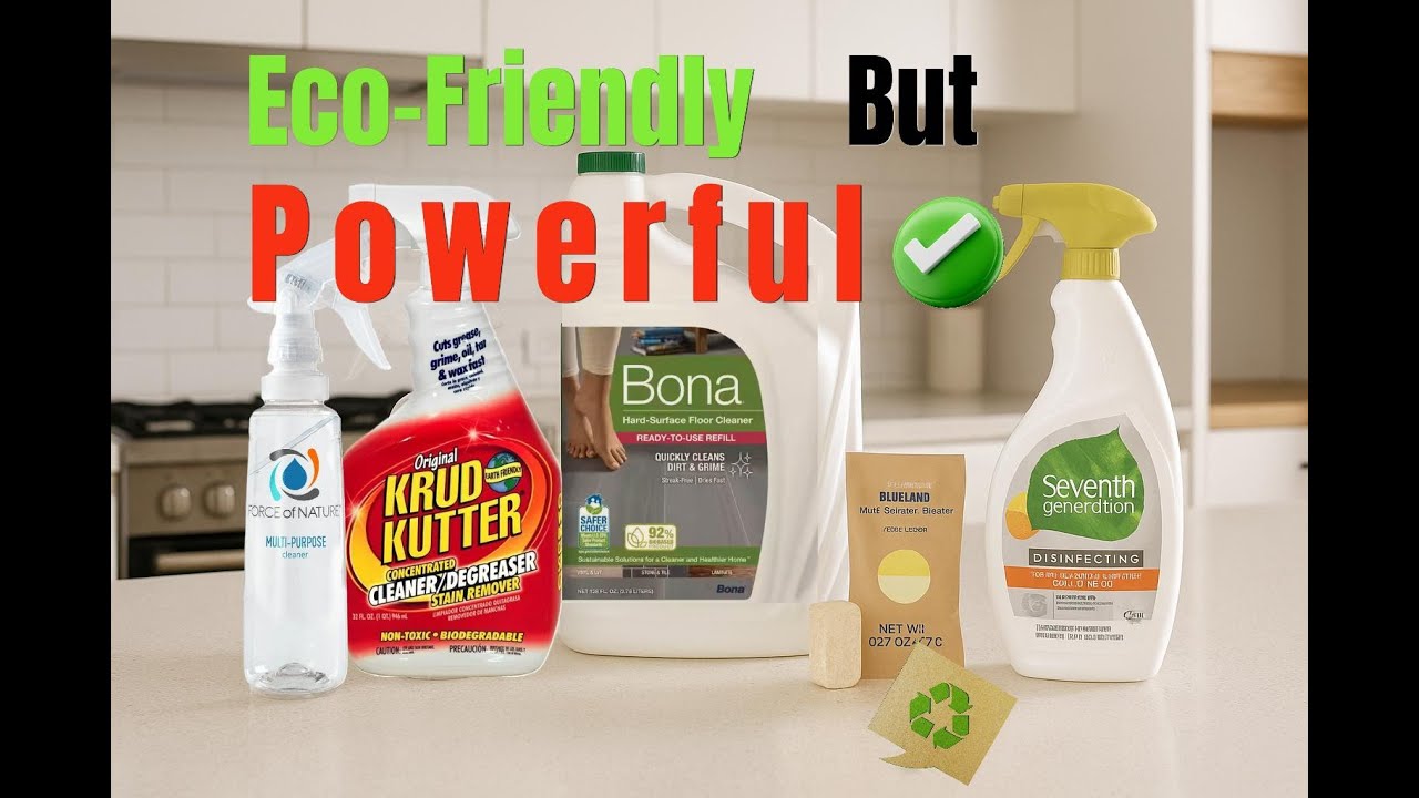5 Best Eco-Friendly Cleaners That Actually Work (Powerful & Safe!) 