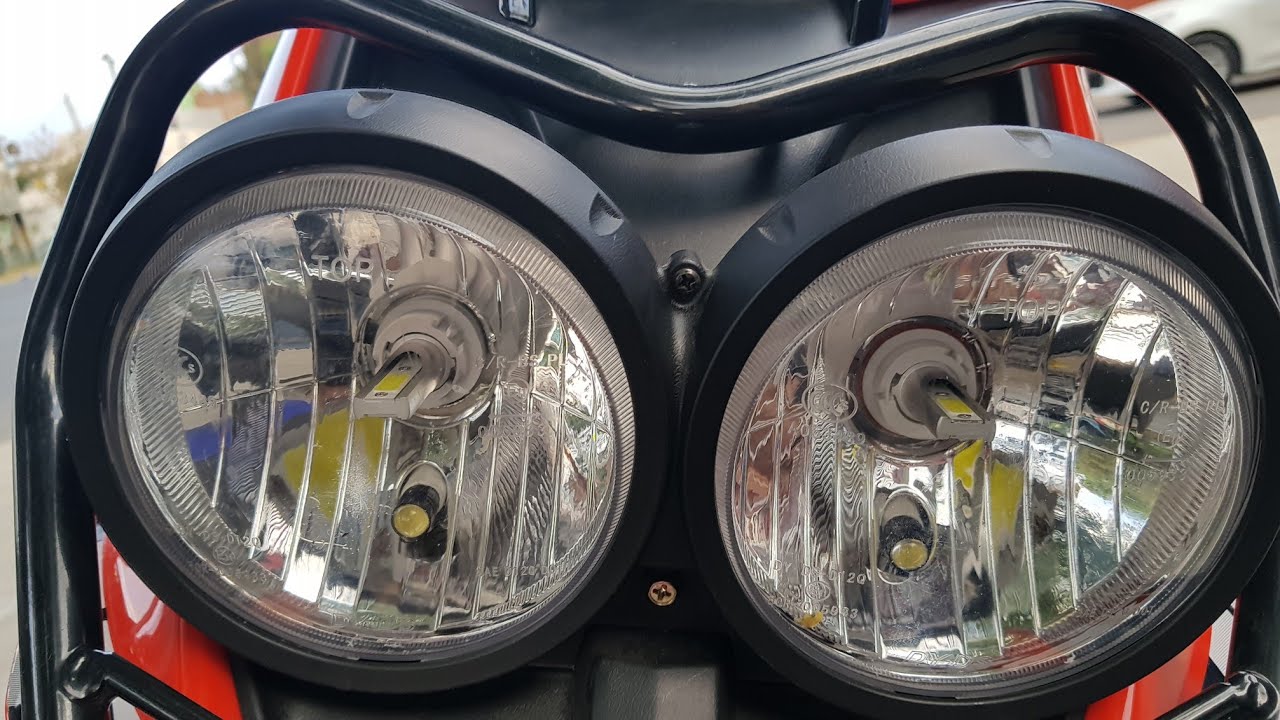 Luz led para motos