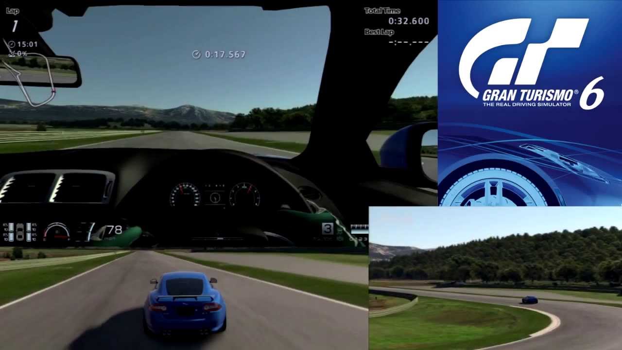 Gran Turismo 6 - Jaguar XKR@Ascari - MULTI CAM!!