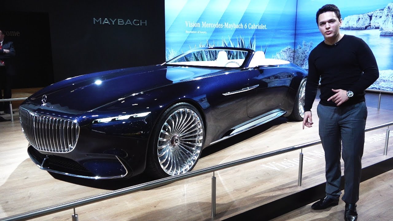 Mercedes Maybach 6 Cabriolet — НОВЫЙ Полный обзор РОСКОШНЫЙ Дизайн Интерьер Экстерьер