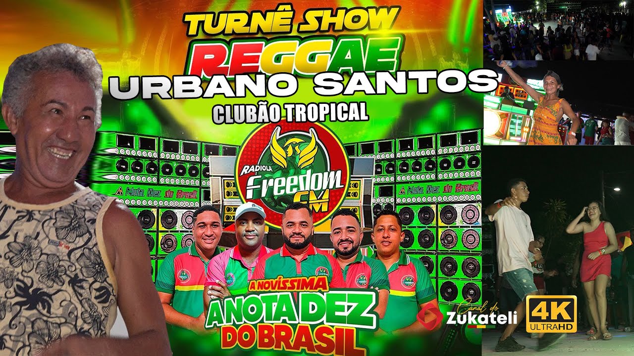 Radiola Freedom FM tocando as exclusivas em Urbano Santos!