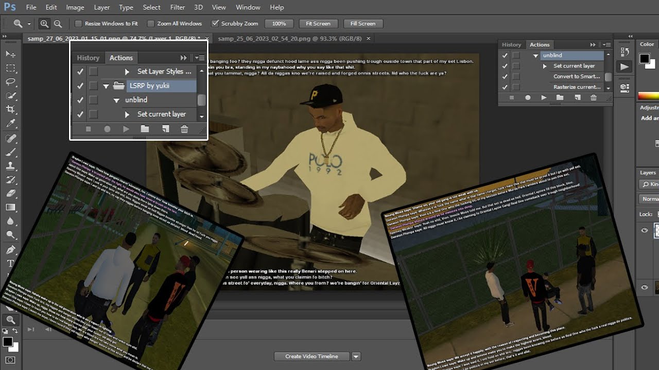 CARA MEMBUAT SSRP DENGAN Photoshop DAN Unblind LSRP
