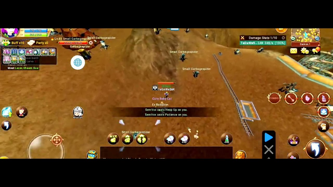 Flyff Universe - Assist Burst Crack Type Mobber road to 2nd Job