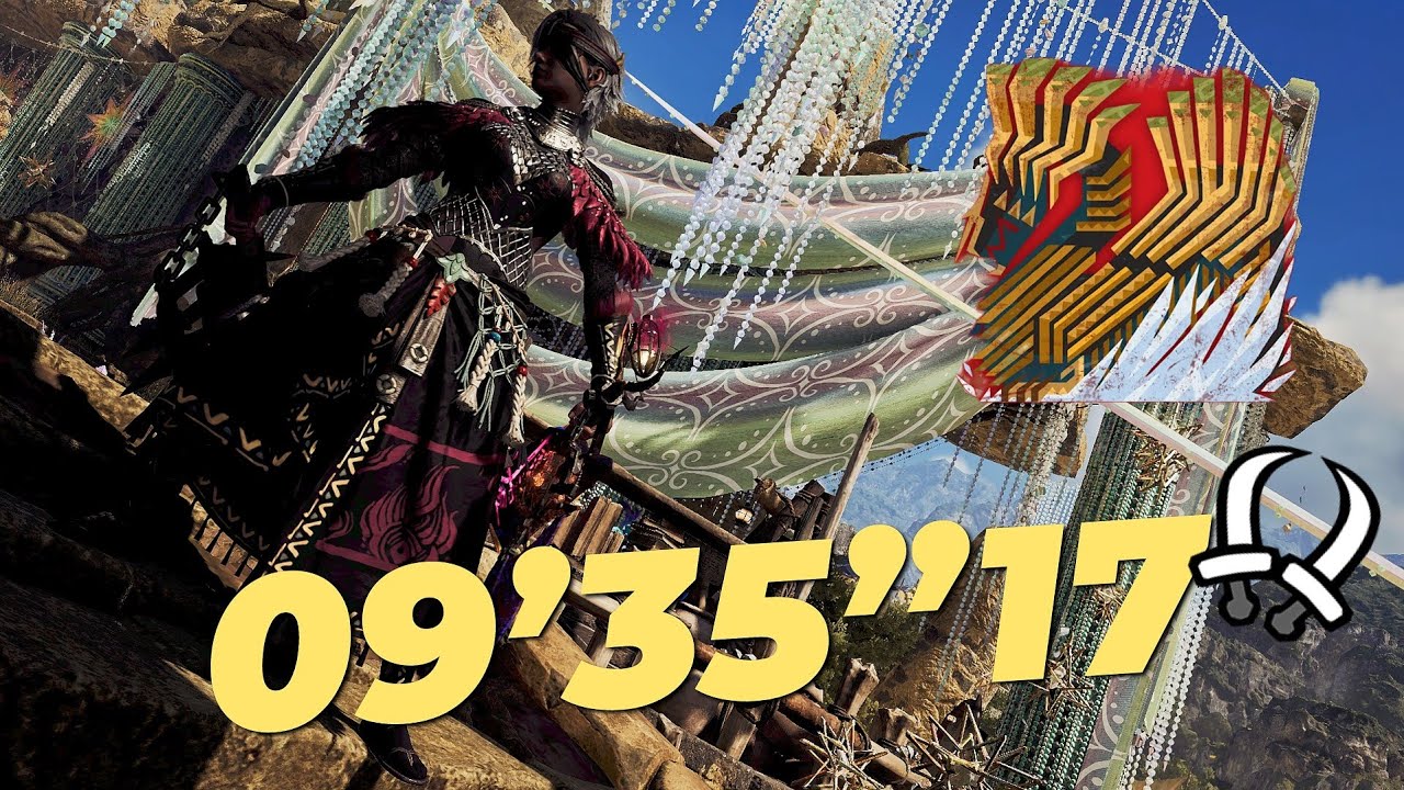 【MHWilds】 歴戦王 ジン・ダハド 双剣 / Arch-tempered Jin Dahaad Dual Blades 09’35”17