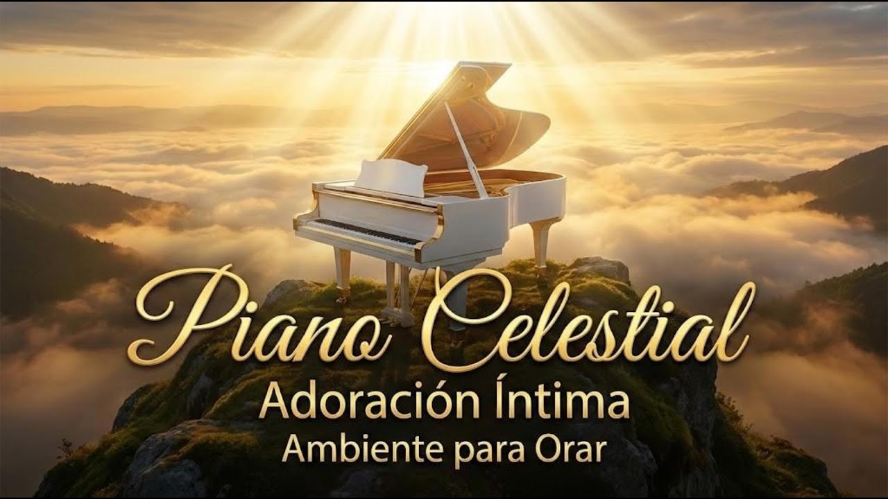 PIANO CELESTIAL PARA CALMAR LA ANSIEDAD Y EL ESTR&Eacute;S | Fondo Instrumental de Paz  #music #piano