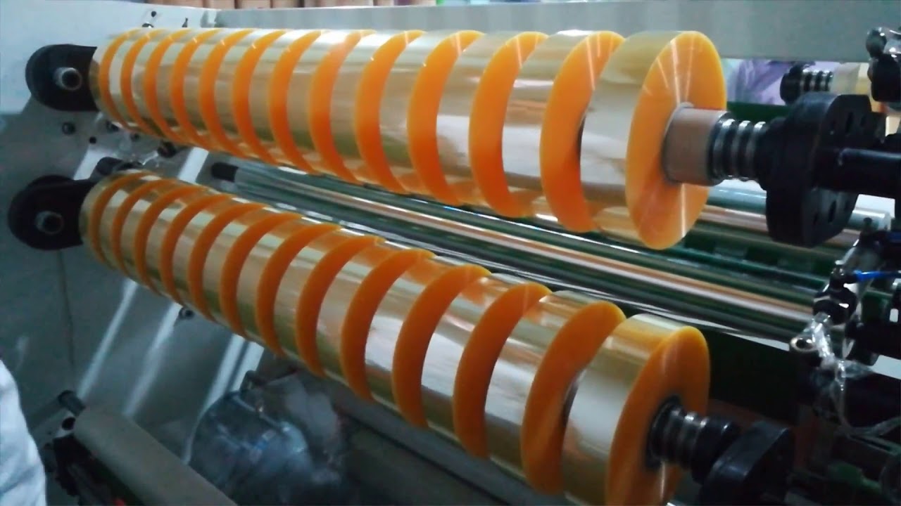 XMY008 BOPP TAPE SLITTING MACHINE