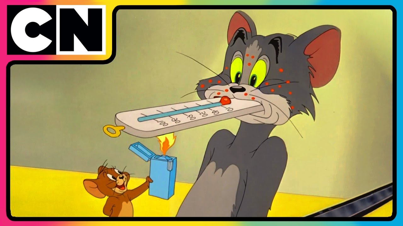 Tom & Jerry 😍| Tom’s Sick Day Disaster!😂✨| Cartoon for Kids 😍​| Cat & The Mouse | @cnindia​