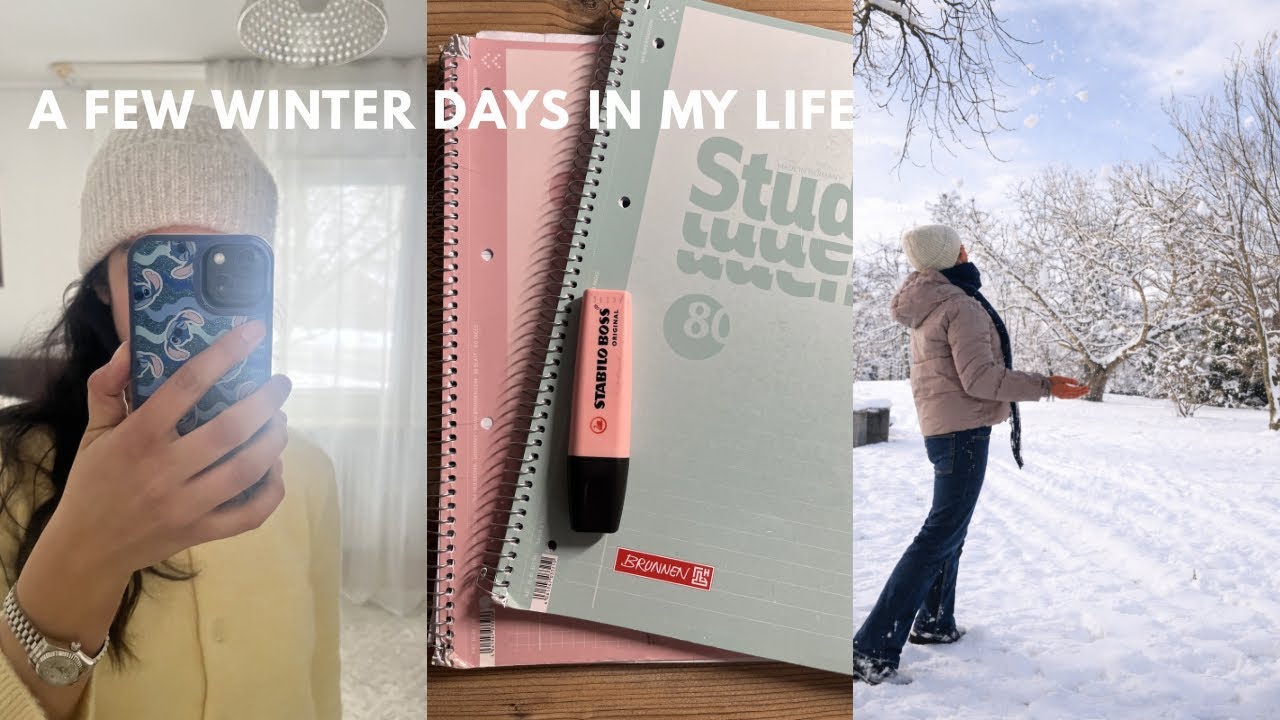 A few winter days in my life❄️🌨️🛷 (Schulfrei!!!)