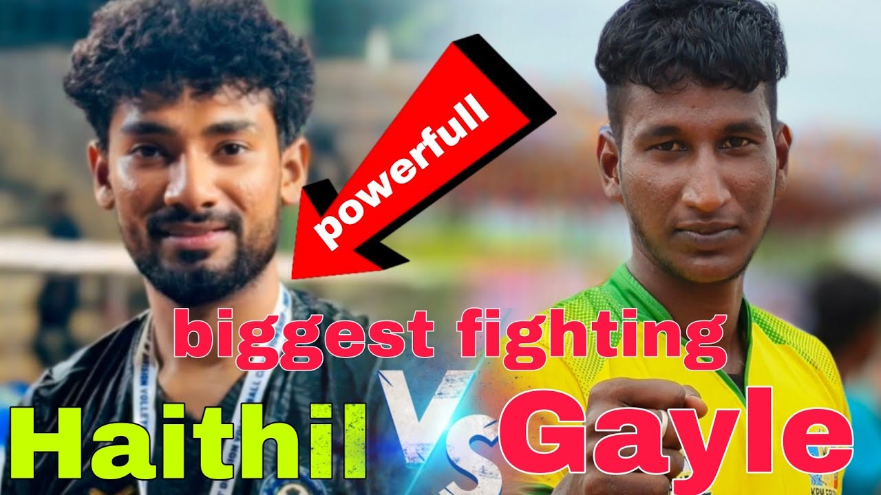 Again biggest😡 fighting match‼️ Gayle friend's vs chennai boy's‼️dhanavolley_ 🙏