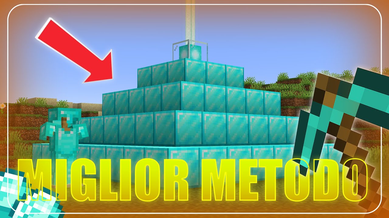 Come trovare TANTISSIMI diamanti su minecraft