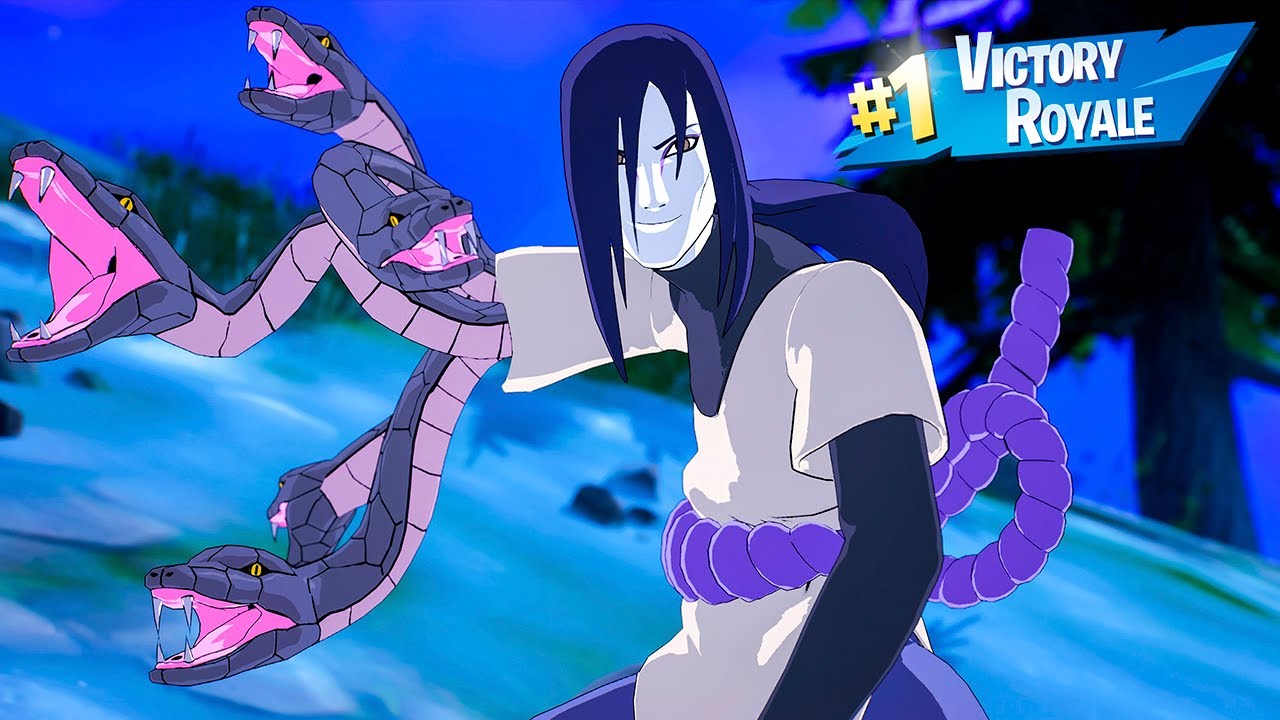 Orochimaru Skin Solo Win Full Gameplay Fortnite Chapter 3 Season 3 No Commentary PS5 Console