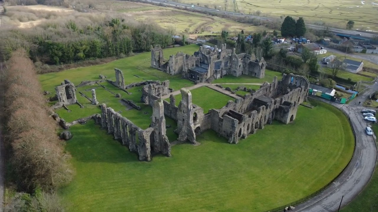 Neath Abbey: From Medieval Monastery to Industrial Ruin with the DJI Mini 4K