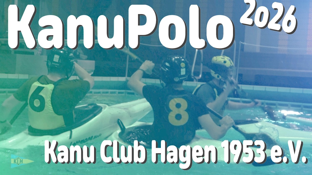 KanuPolo beim Kanu-Club Hagen . Wintertraining Schwimmbad