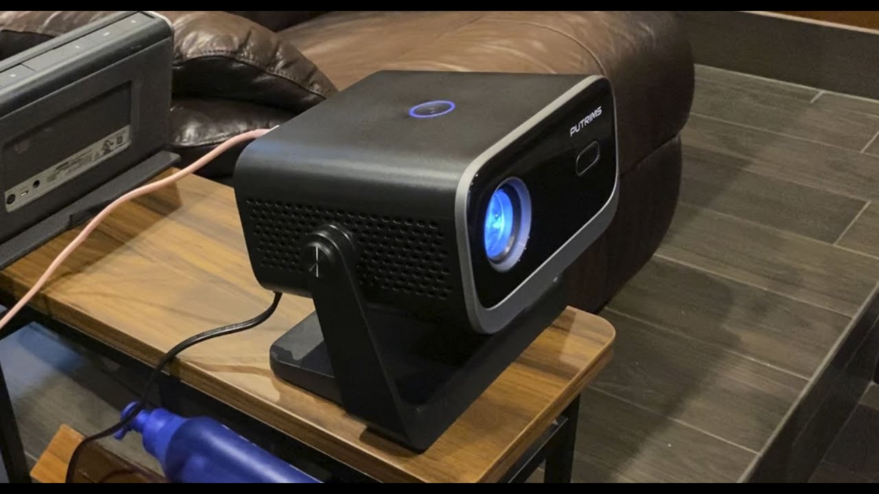 Невероятная чёткость! Портативный мини-проектор 1080p от PUTRIMS