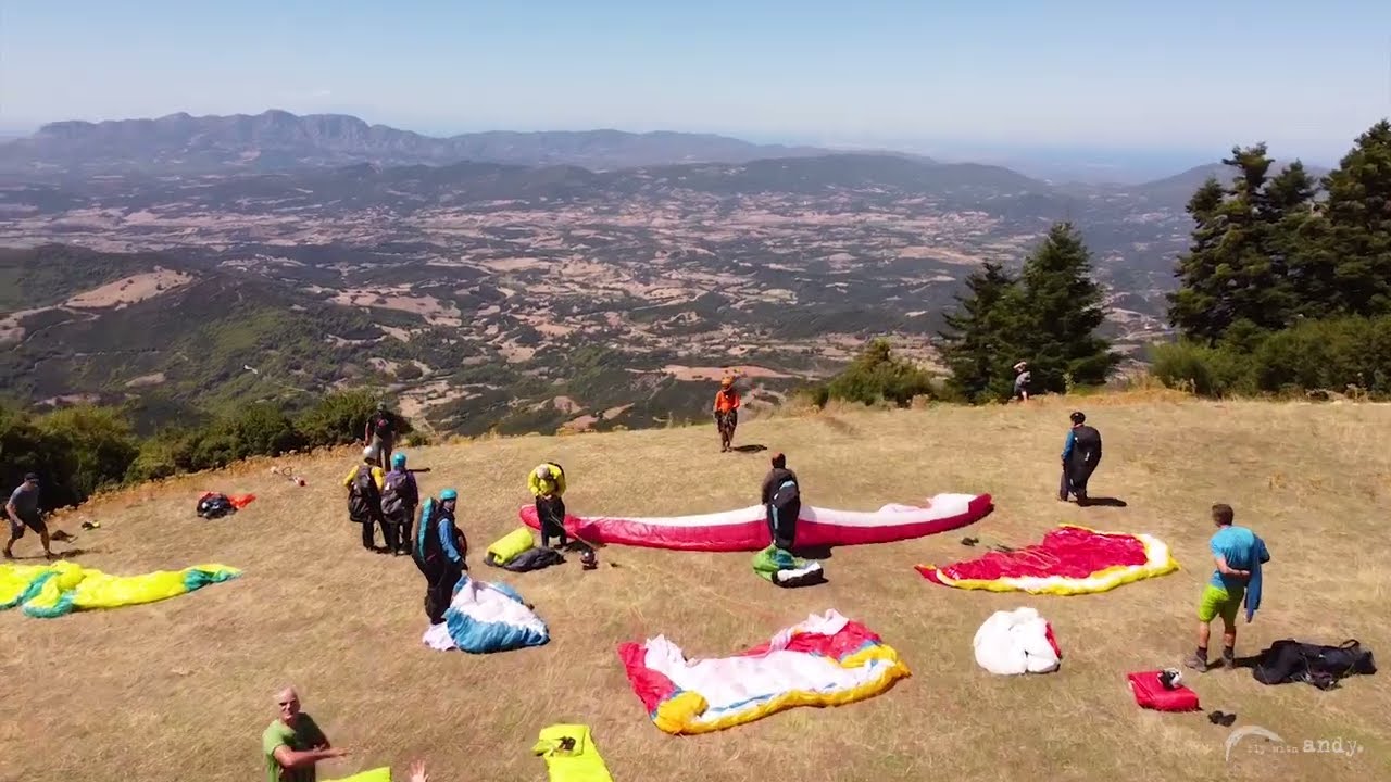 Flywithandy - Griechenland XC Camps / Rundreise Patras Peleponnes 2021 / 2022 Gleitschirmreise
