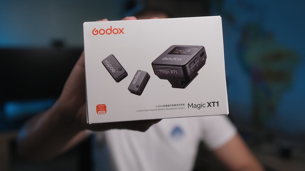 Godox Magic XT1 - Unboxing and Audio Test - World Lightest Wireless Mic System