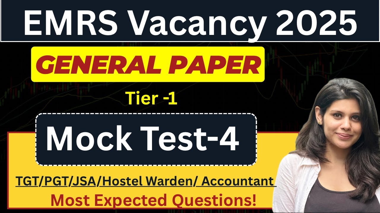 EMRS 2025 |General Paper Mcqs | EMRS TGT PGT JSA | EMRS General paper | Emrs MCQs emrs pyq | emrs 😇😃