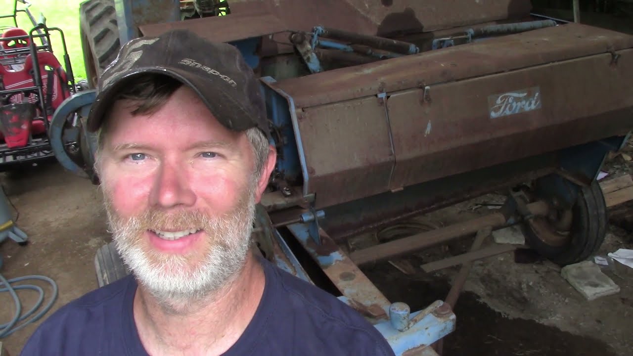 Ford 530 baler, barn find, [HOW TO], making it bale again after sitting in barn for 30 years!