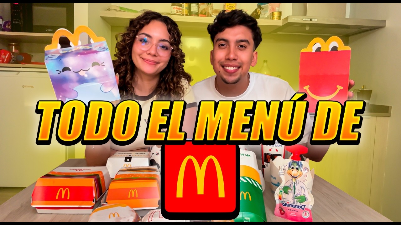 Comprando TODO El Menu de McDonalds en Andorra! 🍔