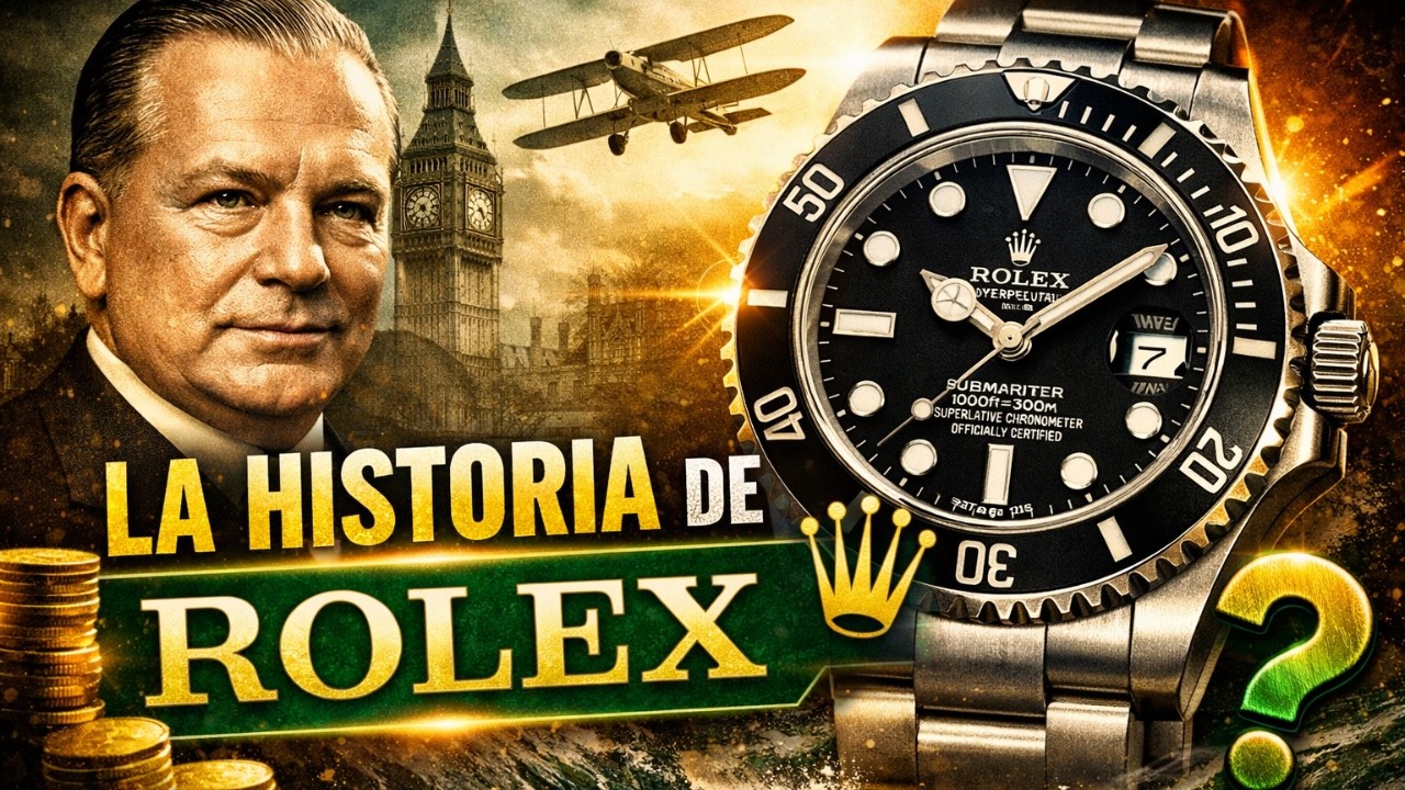 La Historia de Rolex en 5 minutos : Cómo Nació el Reloj Más Famoso del Mundo