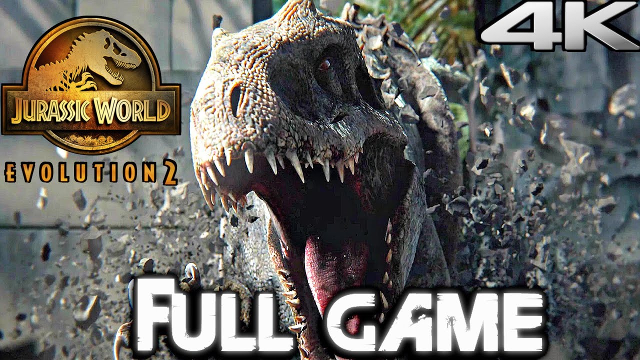 JURASSIC WORLD EVOLUTION 2 Gameplay Walkthrough Part 1 FULL GAME (4K 60FPS) No Commentary