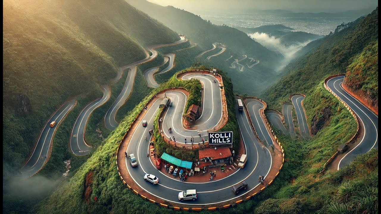 70 Hairpin Bends to Heaven! Kolli Hills Motorcycle Adventure | Honda Transalp 750 | EP3