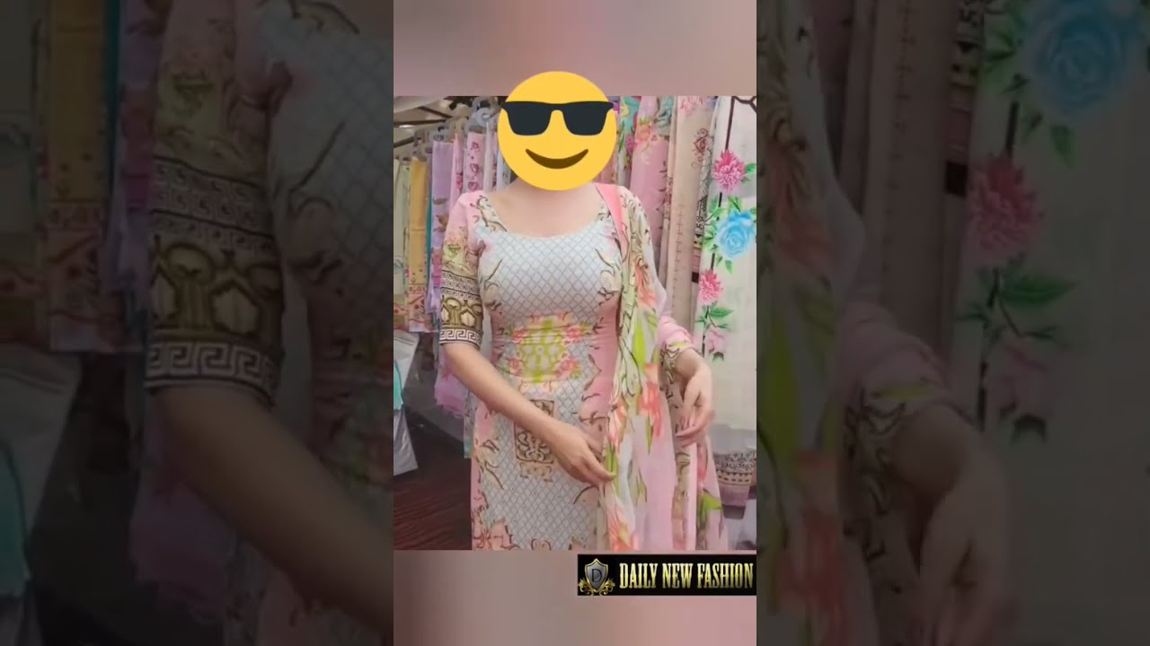 summer printed punjabi suit 2023 | daily new fashion #viral #shorts