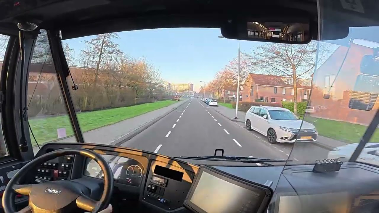 BUS DRIVER POV :  ( Qbuzz Line: 3) Gouda plaswijck - Gouda goverwelle   2025