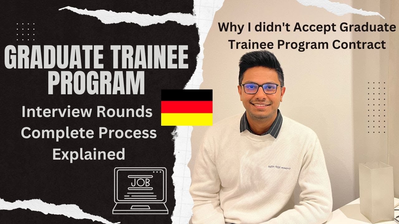Graduate Trainee Program Interview Rounds | How I cracked Graduate Trainee Program in Germany