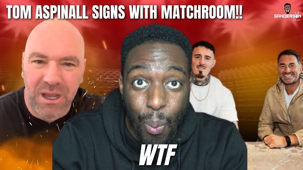 🤯Том Аспайнолл подписал контракт с агентством талантов Matchroom Эдди Хирна!