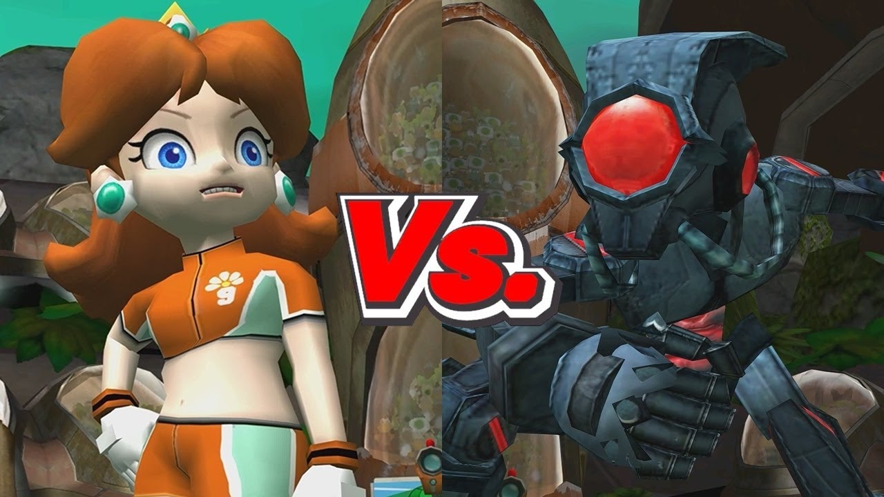 Super Mario Strikers - Daisy/Toad Vs. Super Team