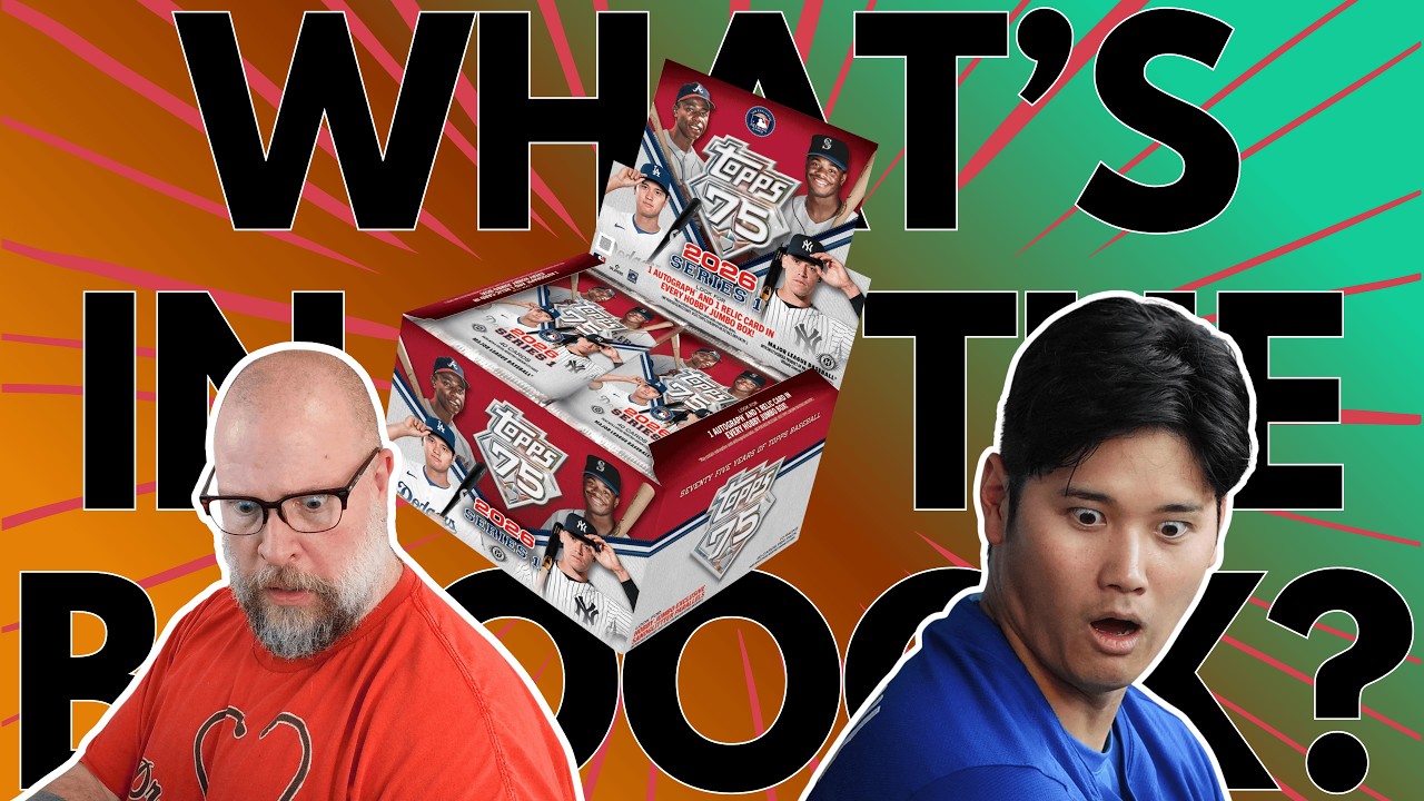 DOES A JUMBO BOX MEAN JUMBO HITS?! Topps Baseball 2026 Series 1 is throwing HEAT!