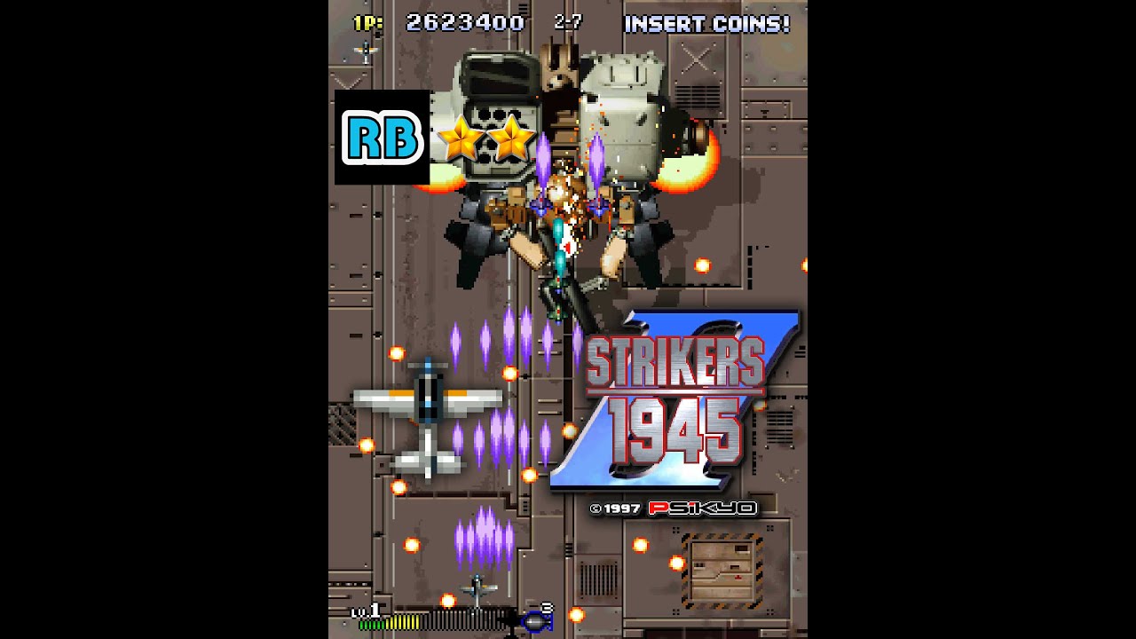 1997 [60fps] Strikers 1945 II 3073000pts Ki84 ALL