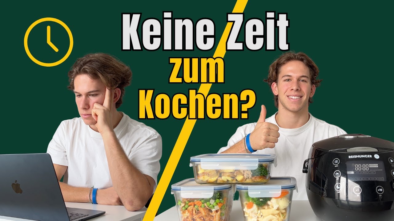 Mealprep nebenbei: 8 Portionen im Reiskocher (ohne Stress)